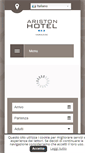 Mobile Screenshot of hotelaristonvarazze.it
